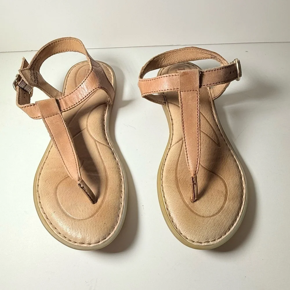 Born Tan Sandals Comfortable Stylish Footwear